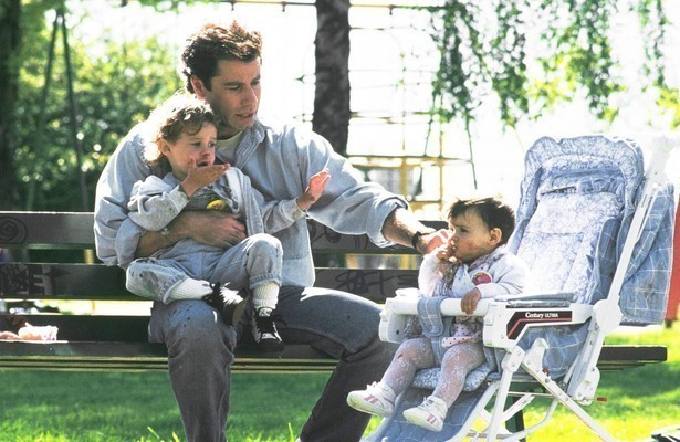 John Travolta met kids in Look Who's Talking Too