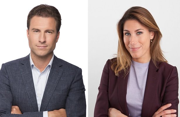 Mark Visser en Malou Petter