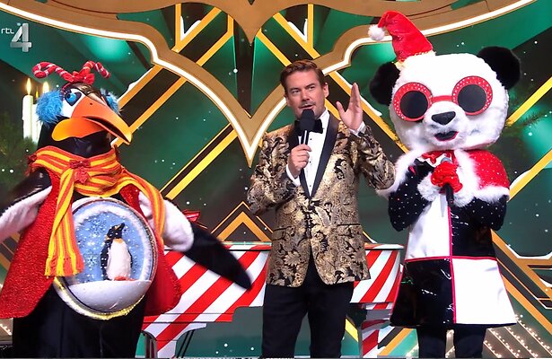 Een extra feestelijke Masked Singer