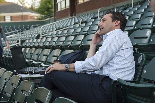 Jon Hamm is op zoek naar honkbaltalent