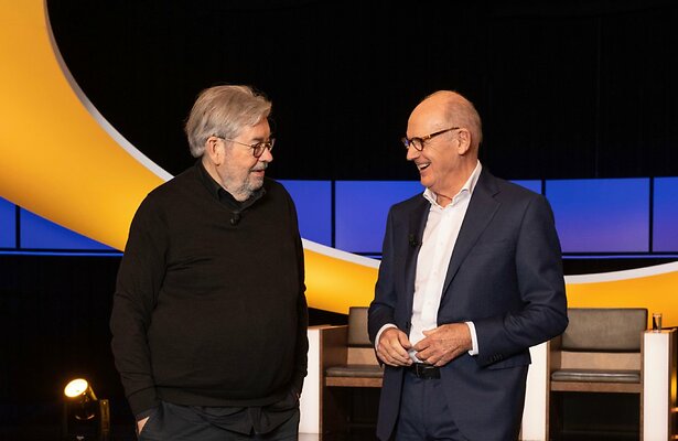 Philip Freriks en Maarten van Rossem