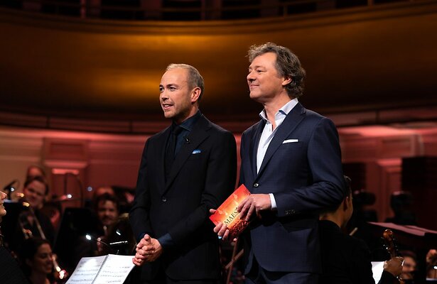 Jamai Loman en Frits Sissing in Maestro