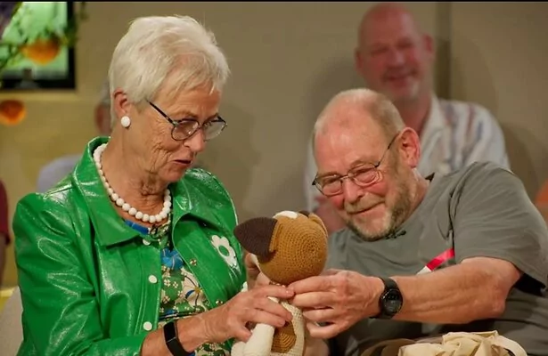 Magda en Gène spreken elkaar veel.