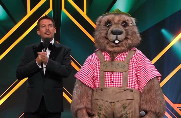De Marmot en Ruben Nicolai in The Masked Singer 