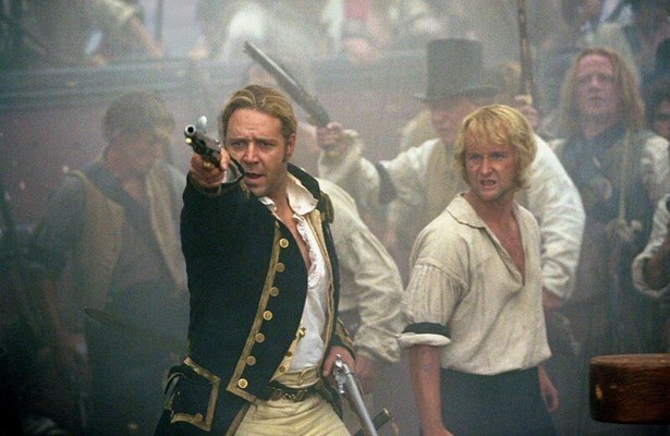 Russell Crowe als onverschrokken kapitein