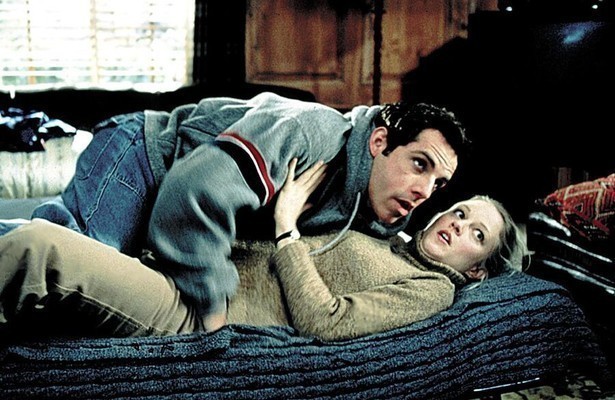 Ben Stiller als Greg Focker en Teri Polo als Pam Byrnes in Meet the Parents