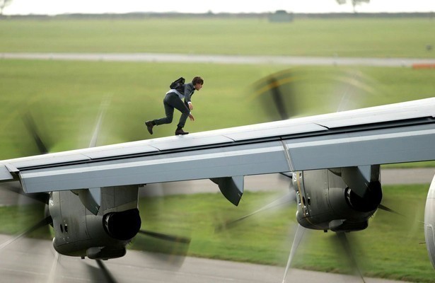 Tom Cruise in Mission: Impossible – Rogue Nation