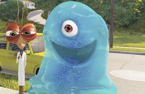 Beeld uit animatiefilm Monsters vs. Aliens