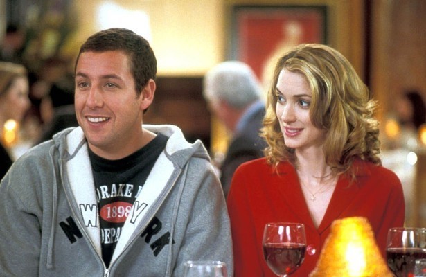 Adam Sandler en Winona Ryder in Mr. Deeds