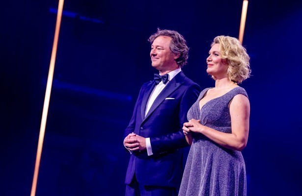 Frits Sissing en Marlijn Weerdenburg voor Musical Awards Gala