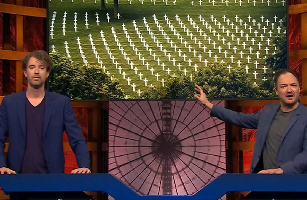 Niels van der Laan en Jeroen Woe in Even tot Hier