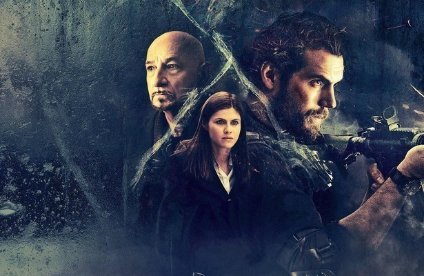 Henry Cavill, Alexandra Daddario en Ben Kingsley in Night Hunter