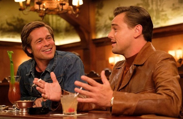 Leonardo DiCaprio en Brad Pitt in Once Upon a Time in ... Hollywood