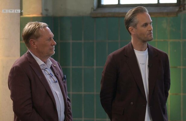 Oos Kesbeke en Lykele Muus in de finale van Het Perfecte Plaatje 2025.