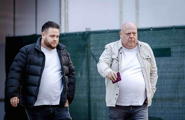 Peter Gillis en zoon Mark