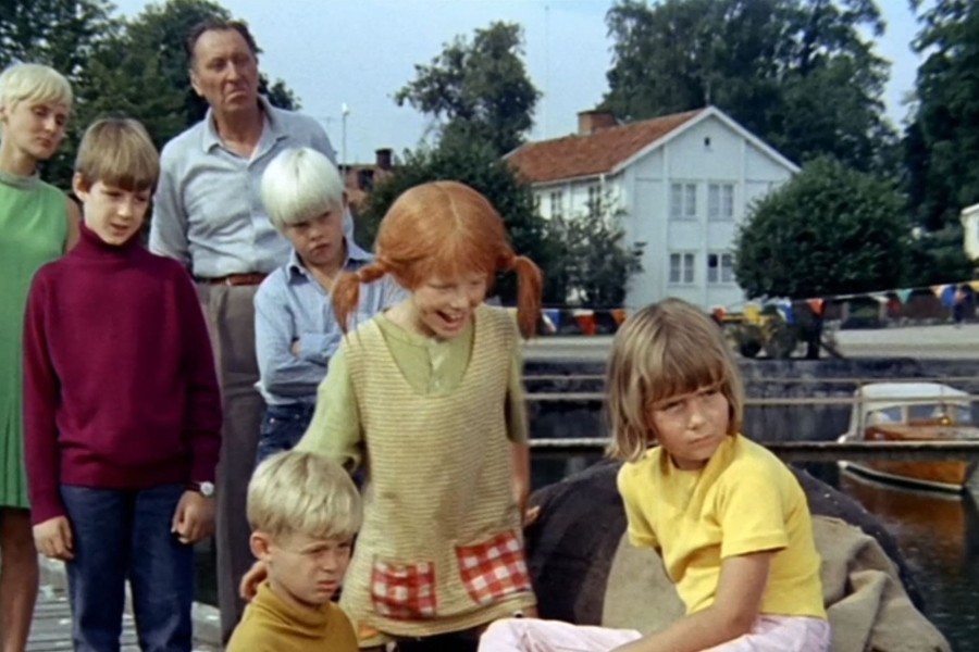 Pippi gaat aan boord