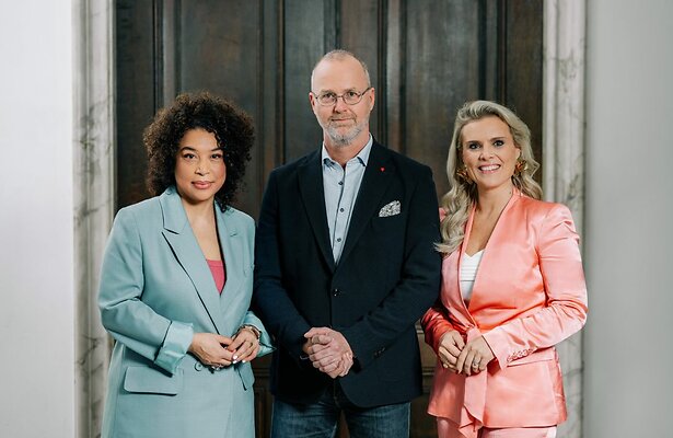 Anne Campagne, Patrick van Veen, Eveline Stallaart voor Married at First Sight