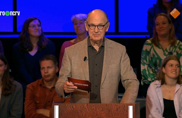 Philip Freriks met Ramon in De Slimste Mens