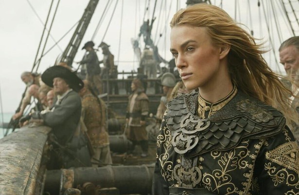 Keira Knightly als Elizabeth Swann in Pirates of the Caribbean: At World's End
