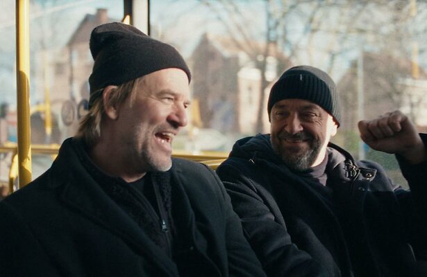 Tom Waes en Jasper Krabbé in Portretten van Krabbé