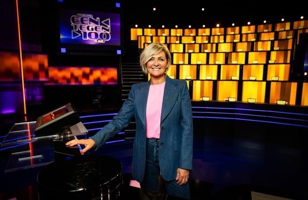 Caroline Tensen voor Postcode Loterij Eén tegen 100