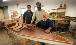 Repair shop on the road