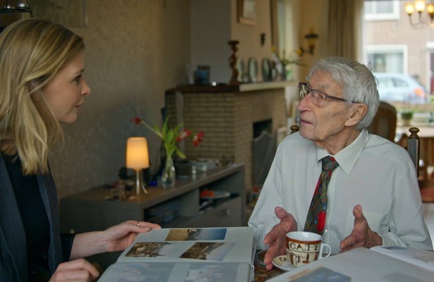 Welmoed Sijtsma met Ton in Redding na de Ramp