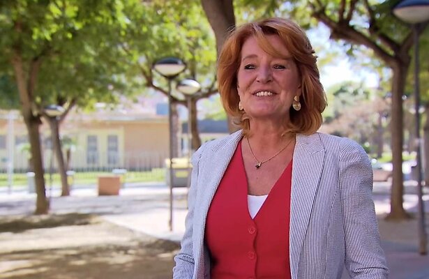 Renate tijdens B&B Vol Liefde.