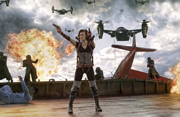 Milla Jovovich in Resident Evil: Retribution