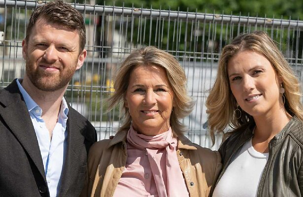 Royce, Kelly en Jacqueline de Vries