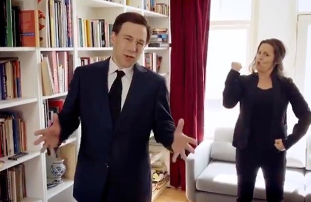 Remko Vrijdag en Martine Sandifort