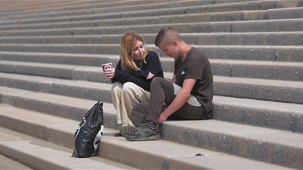 Jong en dakloos in Stacey Dooley: The young and homeless