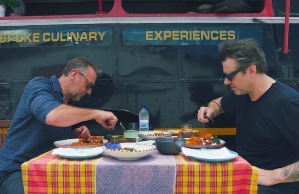 Tom Waes en Sergio Herman in Sergio over de Grens