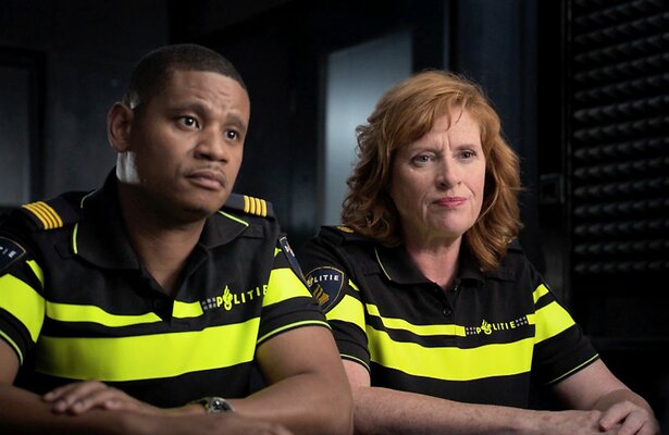 Sergio IJssel en Oda Spelbos in Flikken Maastricht