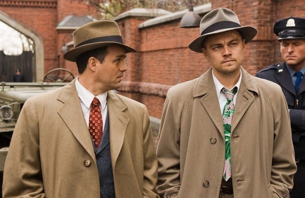 Mark Ruffalo en Leonardo DiCaprio in Shutter Island