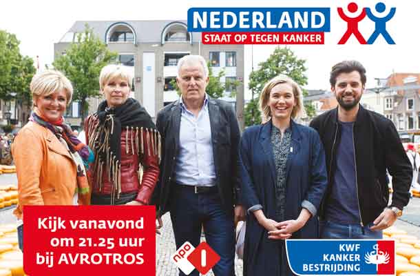 Nederland staat op tegen kanker