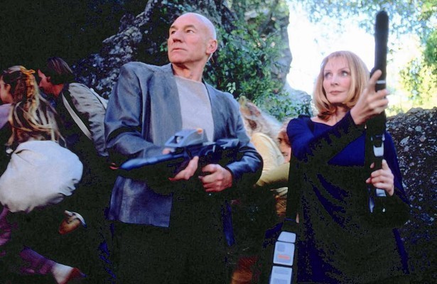 Patrick Stewart in Star Trek: Insurrection