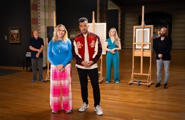 Jelka van Houten met Özcan Akyol voor Sterren op het Doek