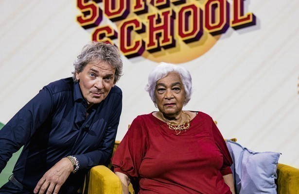 Matthijs van Nieuwkerk en Cynthia McLeod in Summerschool