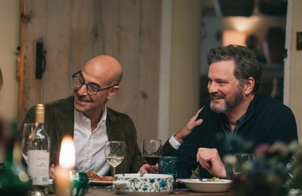 Colin Firth en Stanley Tucci in Supernova