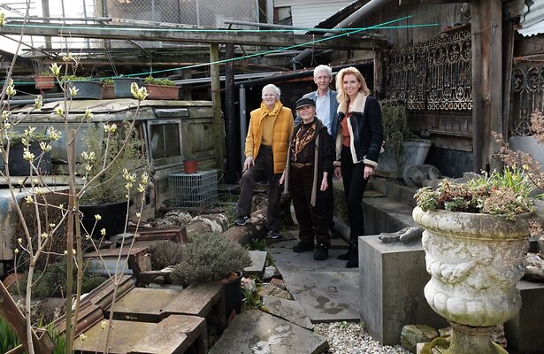 Willem de Winter, Marieke Uildriks, Joke en Lotti Heyboer  