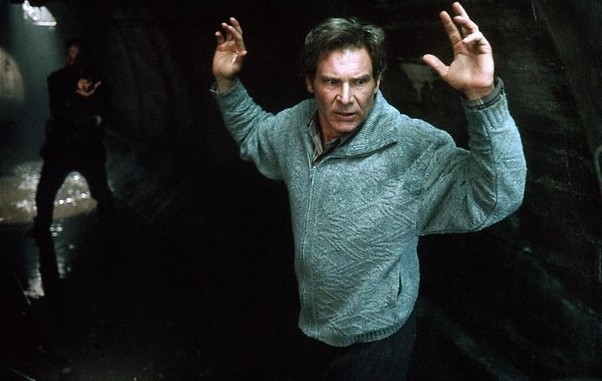 Harrison Ford slaat op de vlucht