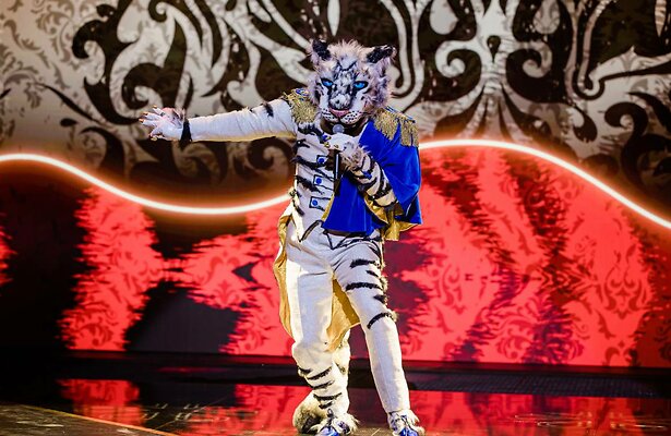 De buffel in The Masked Singer.