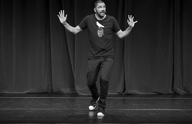 Theo Maassen op de planken