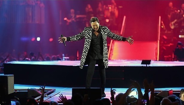 Midden in de Ziggo Dome