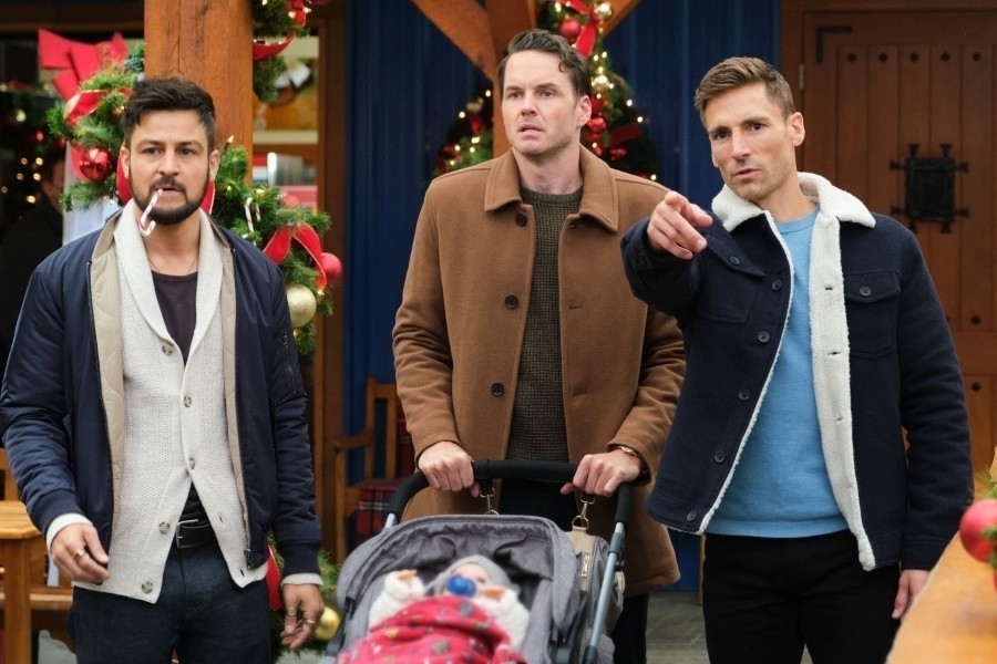 Three Wise Men and a Baby