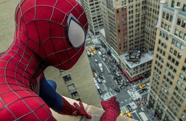 Andrew Garfield als Peter Parker / Spider-Man in The Amazing Spider-Man 2