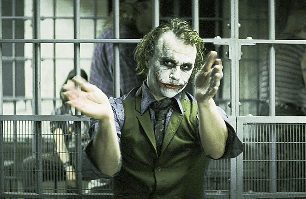Heath Ledger als Joker in The Dark Knight