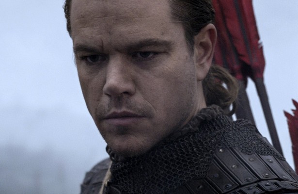 Matt Damon in The Great Wall