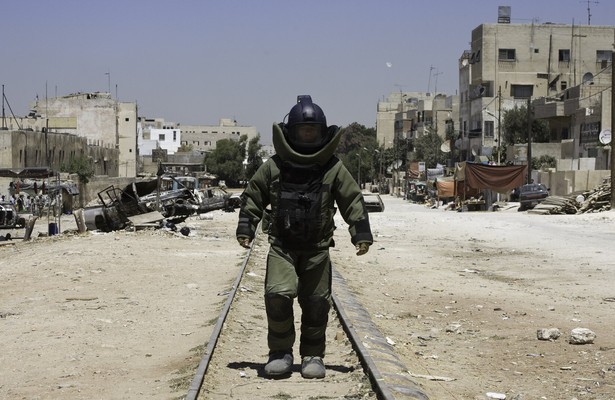 Jeremy Renner in The Hurt Locker